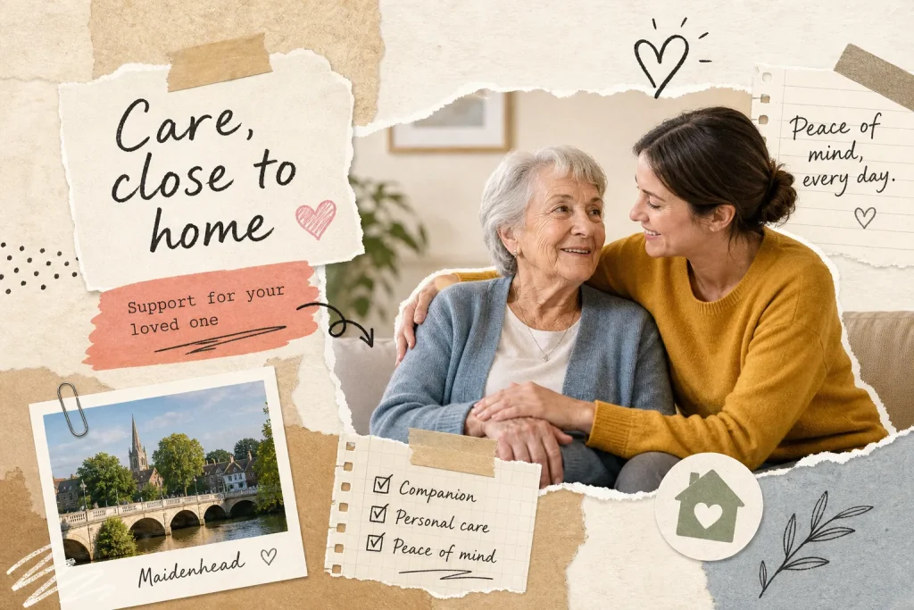 arranging care in maidenhead