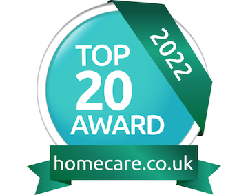 Top 20 Homecare Badge