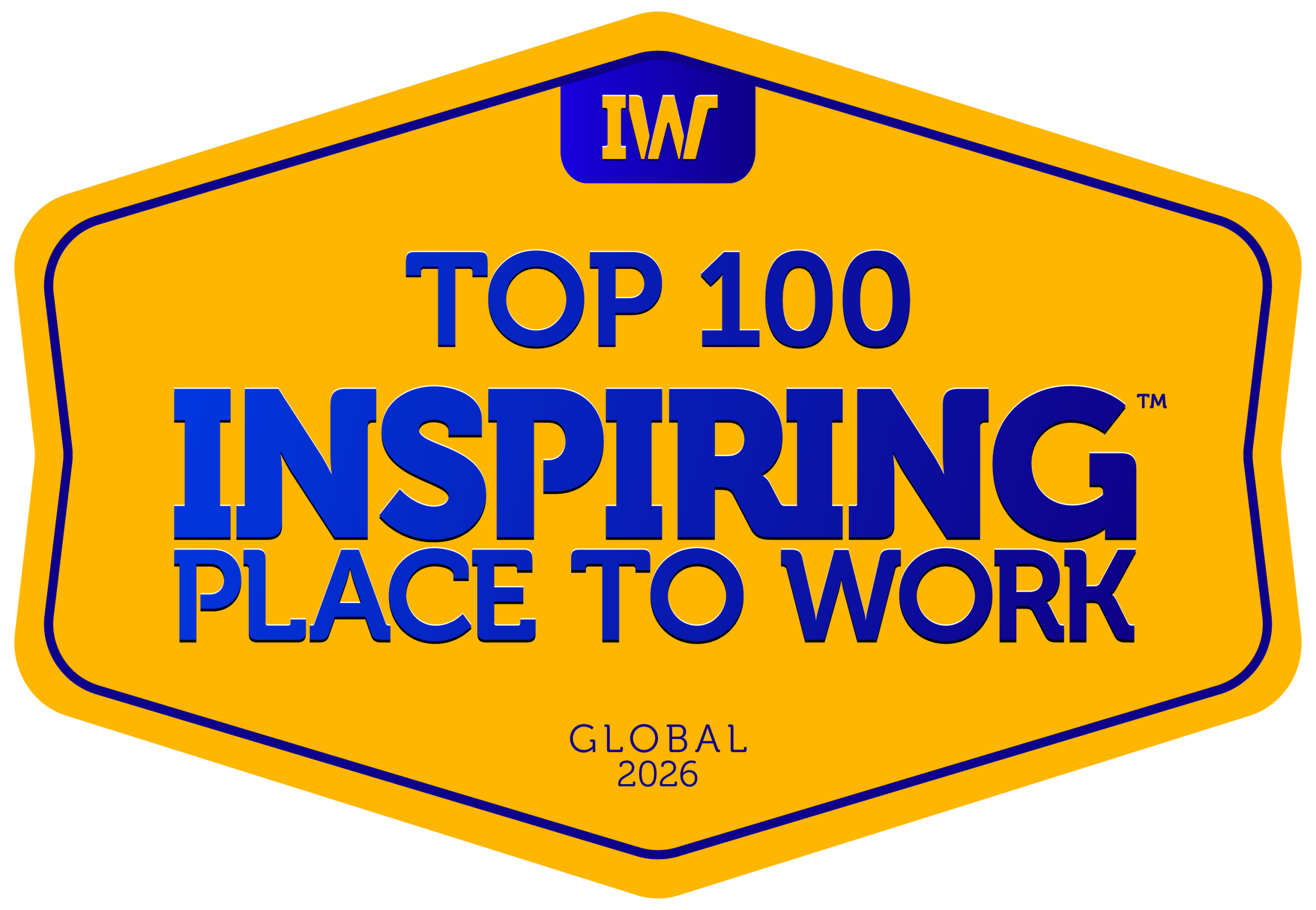 Top 100 Inspiring place to work Global