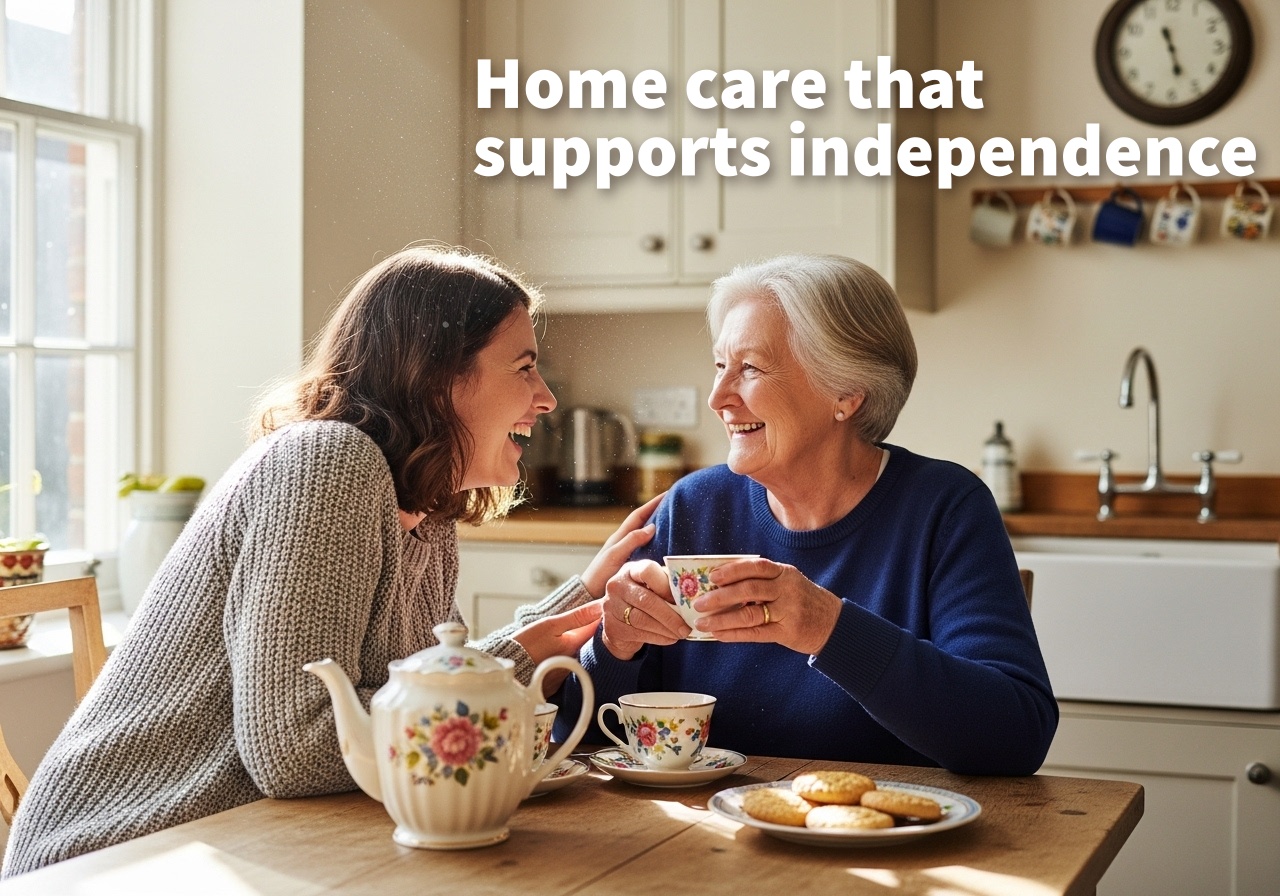 Home care supports independence